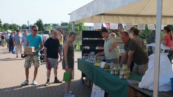 Aronia Infostand Aronia Erntefest