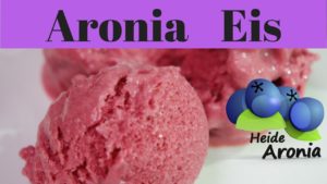Aronia Eis selber machen