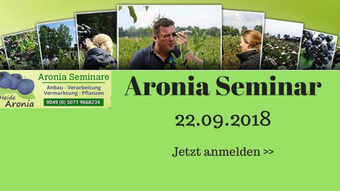 Aronia Anbau Seminar und Beratung Aronia Anbau Seminar und Beratung