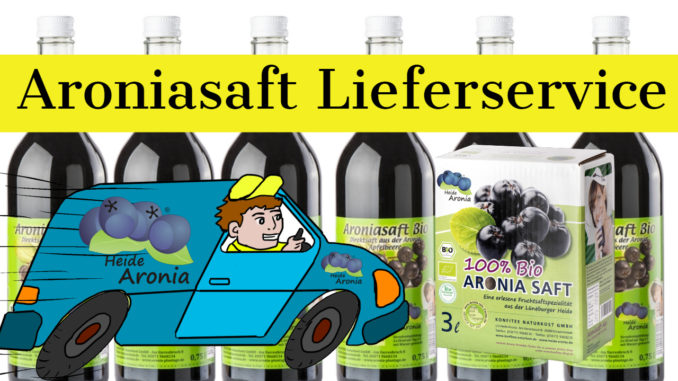 Aroniasaft Lieferservice Aroniasaft Lieferservice
