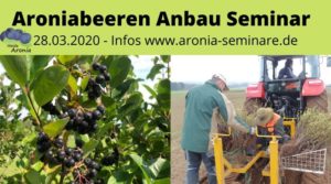 Aronia Beeren Anbau Seminar 2020
