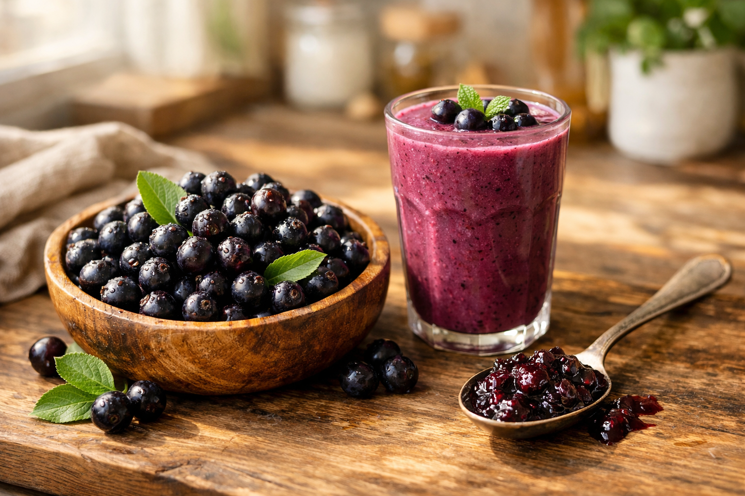 Aronia Rezepte mit Smoothie, Saft und Marmelade